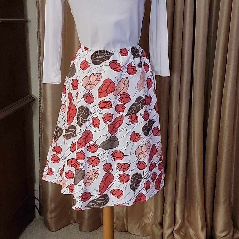 CR Spoetrswear Tulip Patterened Skirt